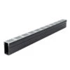ACO THRESHOLD DRAIN WITH SILVER ALUMINIUM GRATING SLIMLINE 1MX61MMX100MM 19000 QUO226990